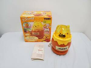 ◆◇ジャンク品　TOMY　Disny　ハニータイム　くまのプーさん　ぽこぽこポップコーン　AA241-103◇◆