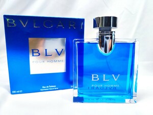 100ml【日本語表記】【未使用】【送料無料】BVLGARI ブルガリ ブルー プールオム POURHOMME BLV オードトワレ オーデトワレ EDT BLUE 