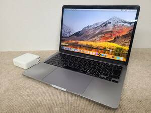 Apple MacBook Pro 13(2020, A2251) Core i7-1068NG7 / 2.3GHz RAM 16GB / SSD 1TB / Space Gray / AC有 / 動作品 / 充放電回数 : 609