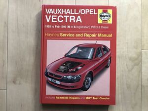 10 2244　 ヘインズ サービスマニュアル オペル ベクトラ 　 VAUXHALL / OPEL VECTRA 1995 to Feb 1999