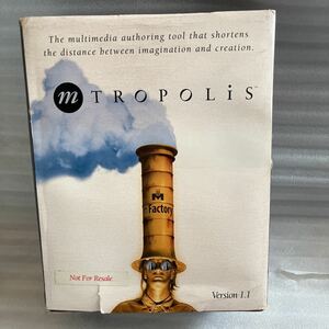 ソフトウェア mTROPOLIS TROPOLIS マルチメディア グラフィック デザイン パソコン PC ビジネス 業務用 1スタ 現状品