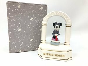 SANKYO 三協 DISNEY CHARACTERS ミニーマウス 陶器 オルゴール ミッキーマウスマーチ Disney ディズニー B6-04