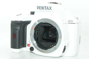 【外観特上級】PENTAX デジタル一眼 K-X ボディ ホワイト　#t12032