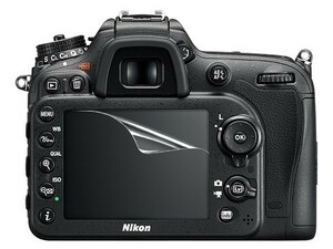 11-15-01【高光沢タイプ】Nikon D7200/D7100/D7000用 指紋防止 反射防止 気泡レス カメラ液晶保護フィルム