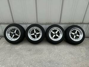 ワークエクイップ01 7.5J2本8J2本14インチ 114.3 work 175/65R14 ブルーバード 510 AE86 カローラ レビン トレノ TE27 KP61 ニッサン 旧車