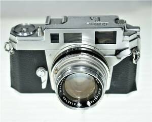 クラッシックカメラ・コニカ『　Konica　IIIA　』ヘキサノン1.8/50mm・ジャンク