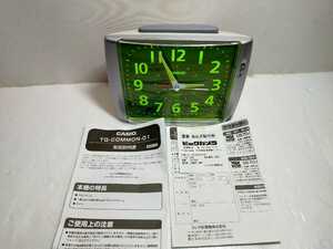 CASIO(カシオ) 目覚まし時計 アナログ アラーム TQ-common-01 12.3×16.0×8.0cm