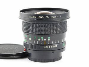 06713cmrk Canon New FD 17mm F4 単焦点 魚眼レンズ FDマウント