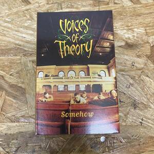 ニ HIPHOP,R&B VOICES OF THEORY - SOMEHOW シングル TAPE 中古品