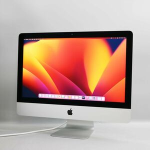 1円スタート Apple iMac Retina 4K, 21.5インチ, 2019 (Core i5-8500/メモリ32GB/SSD28GB+HDD1TB(Fusion Drive)/macOS 13)