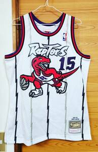 1998 -99 Mitchell & Ness VINCE CARTER HWC Swingman Toronto Raptors Jersey Size (M) / ビンス カーター 横浜ビブレ アパレルストア購入