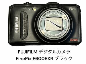 FUJIFILM デジタルカメラ FinePix F600EXR ブラック F FX-F600EXR B 富士フィルム コンパクトデジタルカメラ