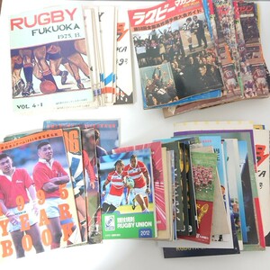 ラグビー関連書籍70-75冊セット　Rugby　 YS16