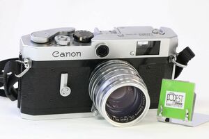 【同梱歓迎】実用■キヤノン Canon P + 50mm F1.8■シャッター全速完動■13397