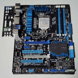 ASUS P8Z77-V PRO IOパネル付属 LGA1155 ATXマザーボード 第2・3世代CPU対応 最新Bios 動作確認済 PCパーツ