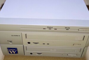 ジャンク！ CDデュプリケーター ロジテック LDU-1601F CD-ROM バックアップ 複製 コピー CD-R CD-RW