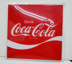 希少 コカコーラ アクリルボード 縦44×横44×厚さ3cm 正方形 看板 CocaCola 店舗販促品 札幌 清田区 平岡