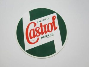 Castrol WAKEFIFLD MOTOR OIL カストロール オイル ガソリン ステッカー/デカール 自動車 バイク オートバイ カー用品 レーシング S09