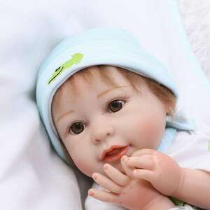 リボーンドール リアル 赤ちゃん人形 トドラードール ベビードール 55cm 高級 かわいい 衣装・おしゃぶり・哺乳瓶付き ba29