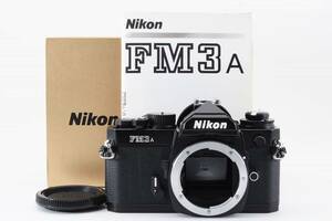 8,000円値下げ！早い者勝ち！14183 ★極上品★Near Mint!! Nikon FM3 A 黒 ニコン フィルムカメラ