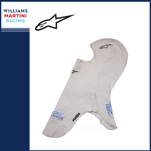 【非売品】2015 ウィリアムズ F1 支給品 マッサ実使用 FIA8856-2000公認 バラクラバ アルパインスターズ