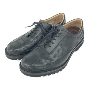 新品同様◆Hush Puppies ハッシュパピー シューズ 26.0◆ ブラック ビブラムソール メンズ 靴 シューズ shoes