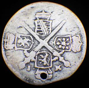 1692年 ドイツ ザクセン 1/48ターラー銀貨