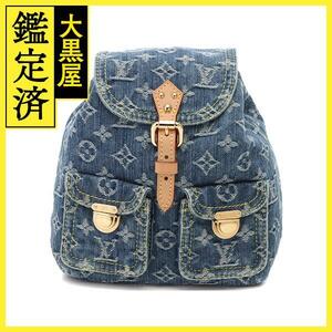 LOUIS VUITTON　ルイヴィトン サック アド PM M95057 CA0066 モノグラム デニム バックパック ミニ【472】AH