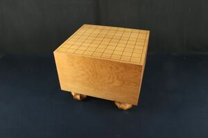 5550■ 将棋盤 本榧 柾目 木製