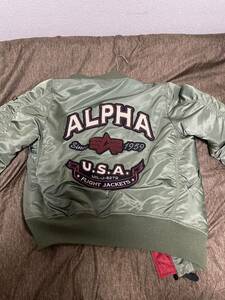 ALPHA INDUSTRIES ma-1 アルファ　フライトジャケット　Mサイズ