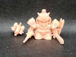 ハイグレードSDガンダム　騎士ガンダム　肌色　ガチャポン　ガシャポン戦士　ガン消し　消しゴム　バンダイ　フィギュア