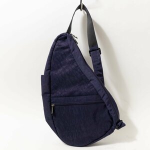 【1円スタート】良品 Healthy Back Bag ヘルシーバックバッグ S テクスチャードナイロン Sサイズ ショルダーバッグ 斜め掛け ブルーナイト