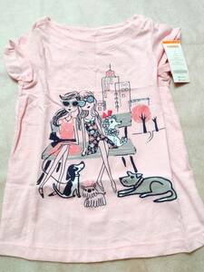 新品 ジンボリー Gymboree 花柄 カットソー 半袖Tシャツ トップス サイズ 6 ( S 110-120cm 120 )