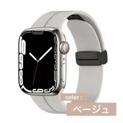 Apple Watch バンド 41/40/38mm マグネット式 シリコン