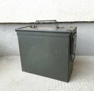 ヴィンテージ 弾薬箱 米軍放出品 アンモボックス AMMO BOX ミリタリー アンモ缶 アーモ缶 サバゲー インテリア レトロ ケース 工具箱