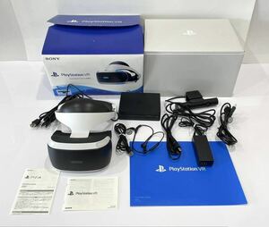 美品 PlayStation VR プレイステーションVR CUHJ-16003 PlayStation Camera同梱版 箱保付き 送料無料