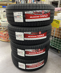 新品 BRIDGESTONE BLIZZAK VRX3 17インチ タイヤ４本 205/50R17 93Q XL 2023年(43週) ブリヂストン ブリザック スタッドレス 札幌市