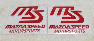 ★ MAZDASPEED ステッカー デカール ★検） MAZDA3 ロードスター NA NB NC ND RX-7 FD3S RX-8 CX-3 CX-7 CX-5 アテンザ アクセラ JDM USDM