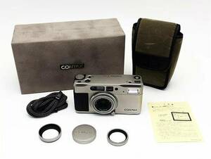 CONTAX TVS データバック付 Carl zeiss Vario Sonnar 28-56mm 3.5-6.5 T* ケース付き 動作品 中古品