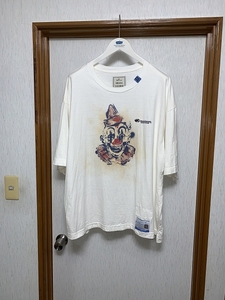 50 美品 23AW MAISON MIHARA YASUHIRO Clown Printed Tシャツ