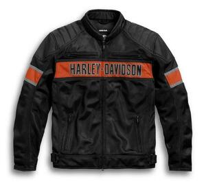 【未使用】 ハーレーダビッドソン Harley Davidson Trenton Mesh Riding Jacket トレントンメッシュ ライディングジャケット ライダース
