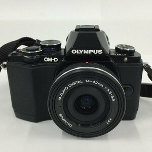 OLYMPUS オリンパス デジタルカメラ 一眼 OMD 14-42mm 1：3.5-5.6 通電○ 【CDAN2001】