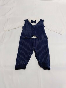 [Fairy Baby] エルフ ベビー ベビーフォーマル 赤ちゃん セレモニー ロンパース 男の子 結婚式服 お食い初め お宮参り 90センチ