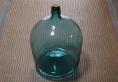 特大デミジョンボトル ガラスビン 古いガラス 美しい気泡と色合い高さ44cm