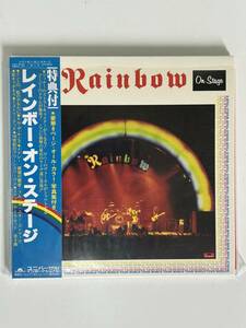 T14◆レインボー Rainbow◆CD レインボーオンステージ 紙ジャケ 初回生産限定 帯 美品