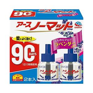 アースノーマット 90日用 微香性ラベンダーの香り [4.5-12畳用 取替ボトル2本入]