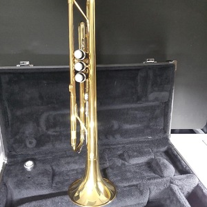 YAMAHA ゴールド トランペット ヤマハ YTR-2330 Gold Standard Bb Trumpett 2回ほど使用　