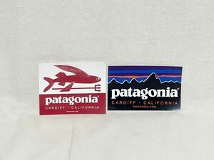 【送料無料】２枚セット patagonia パタゴニア ステッカー CARDIFF カーディフ バンパーステッカー