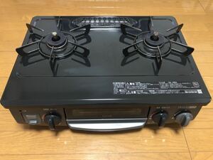  Rinnai グリル付ガステーブル KG34NBKL プロパンガス用　