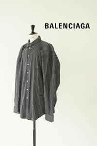 BALENCIAGA バレンシアガ ストライプシャツ size 38 0511801